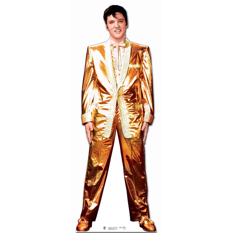 Accroche en carton elvis presley