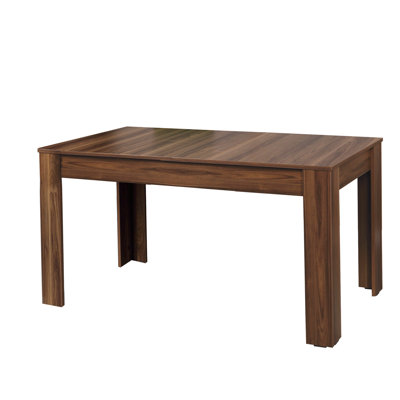 Modern Extendable Dining Table, 51.2 x 30.7 x 31.0 inches (Open Size: 66.9 x 30.7 x 31.0 inches) | 100% Melamine Coated Particle Board, Thickness: 0.7 inches | Elegant Design for Dining Rooms & Gatherings
