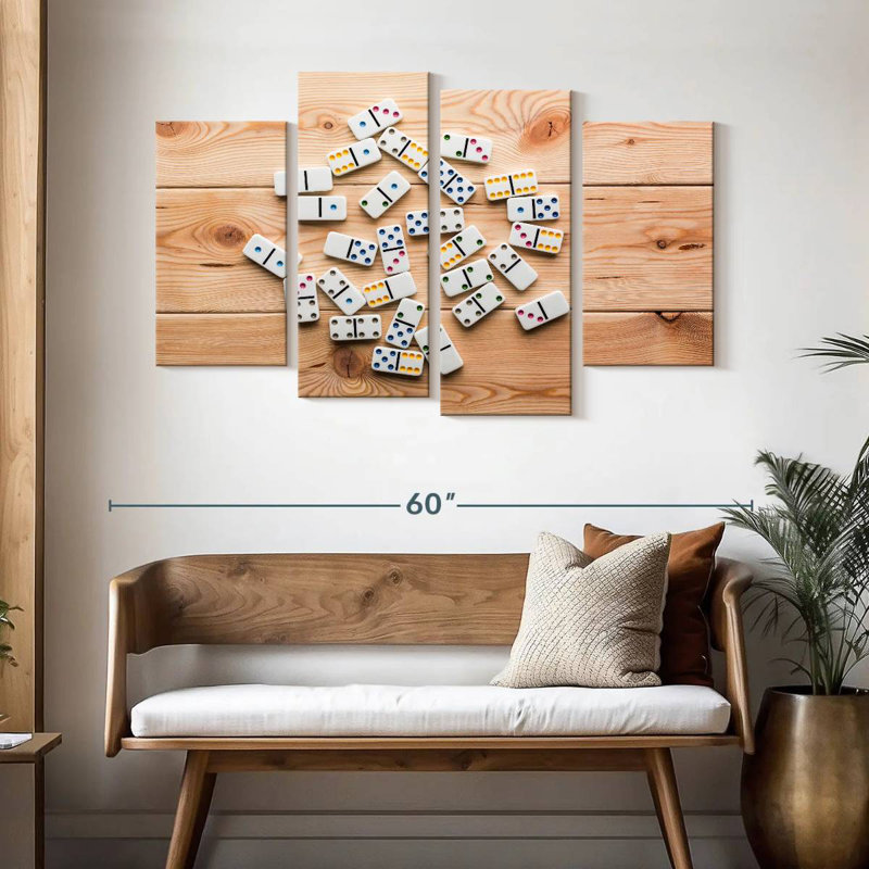Senne Domino Game, H 32 po x l 52 po