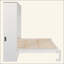 Lit escamotable mural et USB-129743566