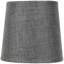 Abat-jour tambour de style candélabre en jute 5,25 po (à clips)-1122233980