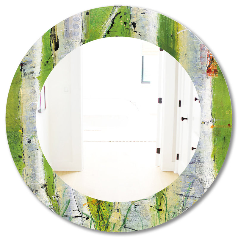 Birch Forest Vanity Mirror, 23.6" H x 23.6" W
