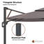 Parasol en porte-à-faux Kimberlee-148961201