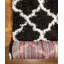Tapis noir / blanc Mason-21608004