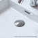 Pop-Up Bathroom Sink Drain Stopper with Overflow