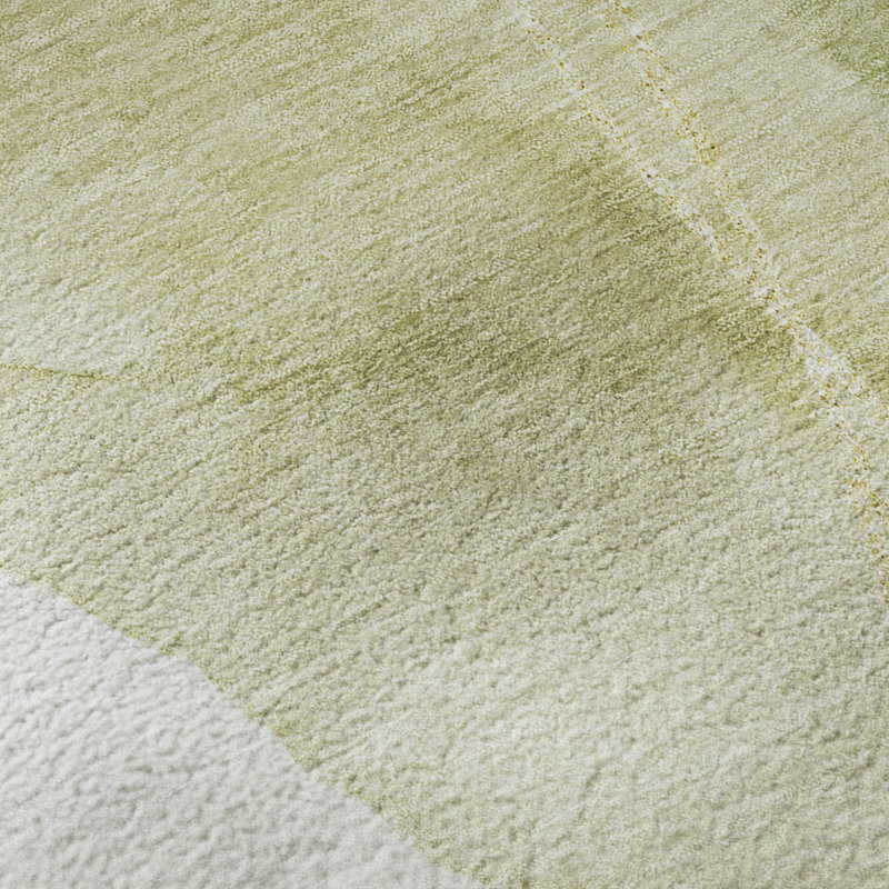 Tapis vert Cerrito AMF544 lavable à la machine de qualité supérieure, Tapis de couloir 2 pi 3 po x 7 pi 6 po
