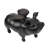 Flying Pig Sculptural Accent  Set of 2  7" x 3" x 5.5"  Black