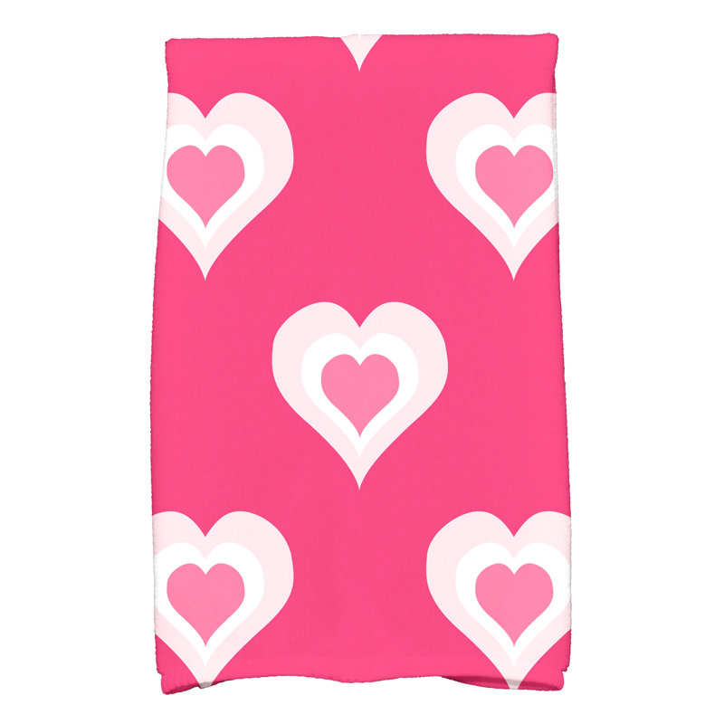 Tea Towel Kitchen Towel, Fuschia