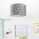 Caudillo Fabric Flush Ceiling Light