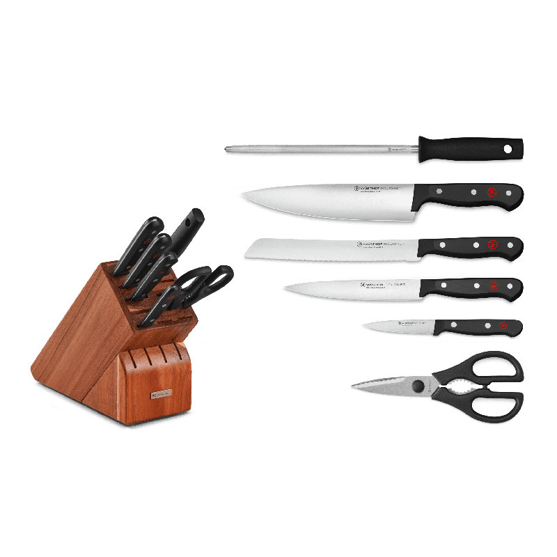 WÜSTHOF Gourmet 7-Piece Knife Block Set