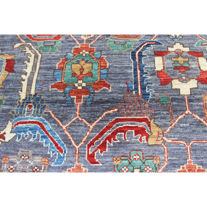 One-of-a-Kind 3'4" X 4'10" Hand Knotted Area Rug
