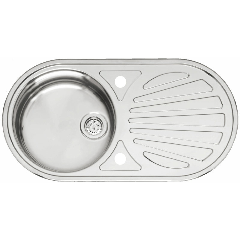 85.5cm x 44.5cm Single Bowl Kitchen Sink