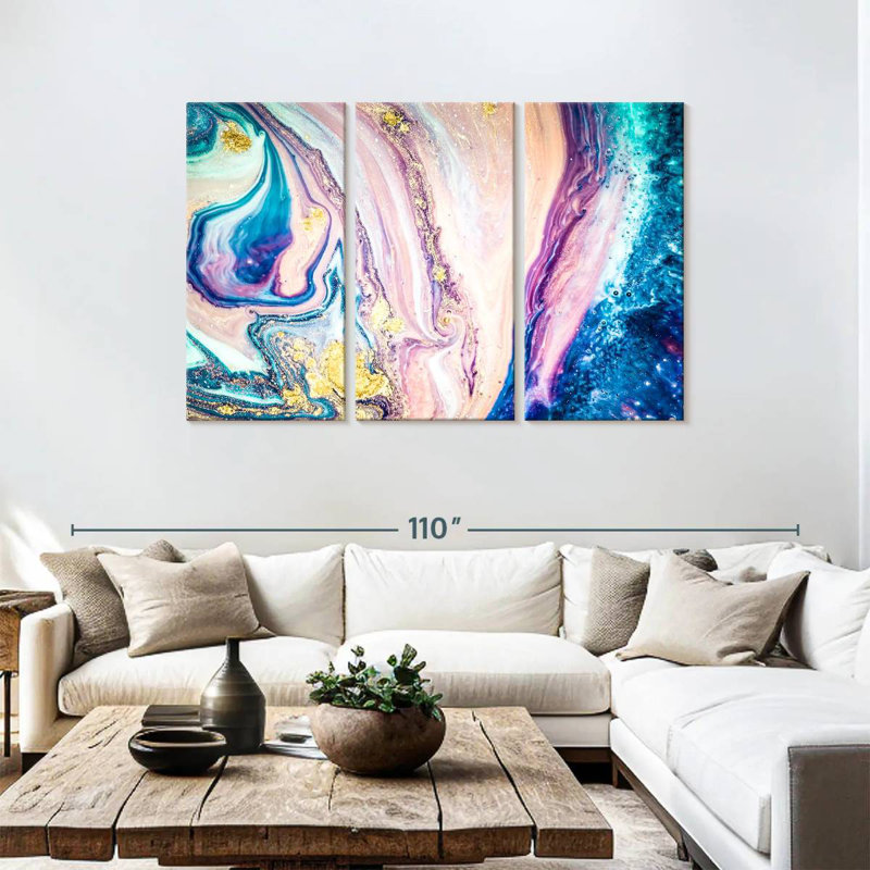 Avery Galaxy Pour, 48" H x 74" W