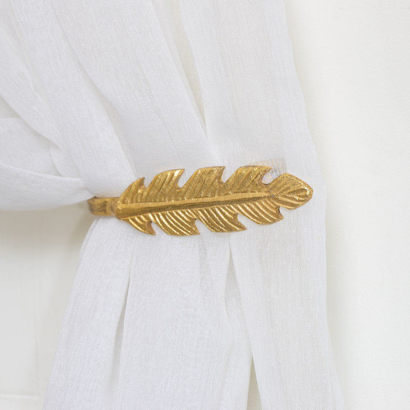 Byer 17cm Curtain Holdback, Gold