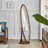 Oval Solid Wood Full Length Mirrors