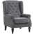 Charcoal Grey Polyester