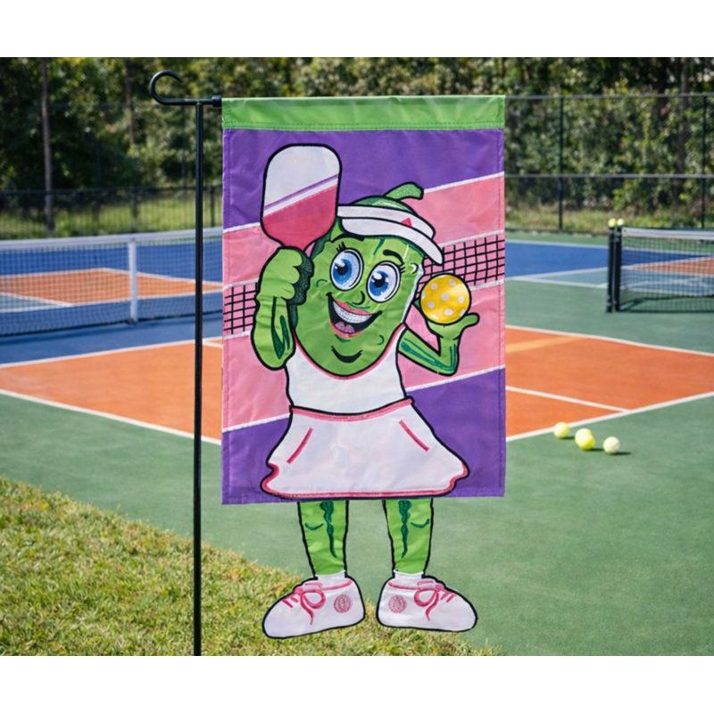 Crazy Leg Pickleball Girl