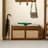 Brown Upholstered Bench