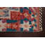 Tapis de couloir géométrique en laine marocain noué à la main 2 x 13