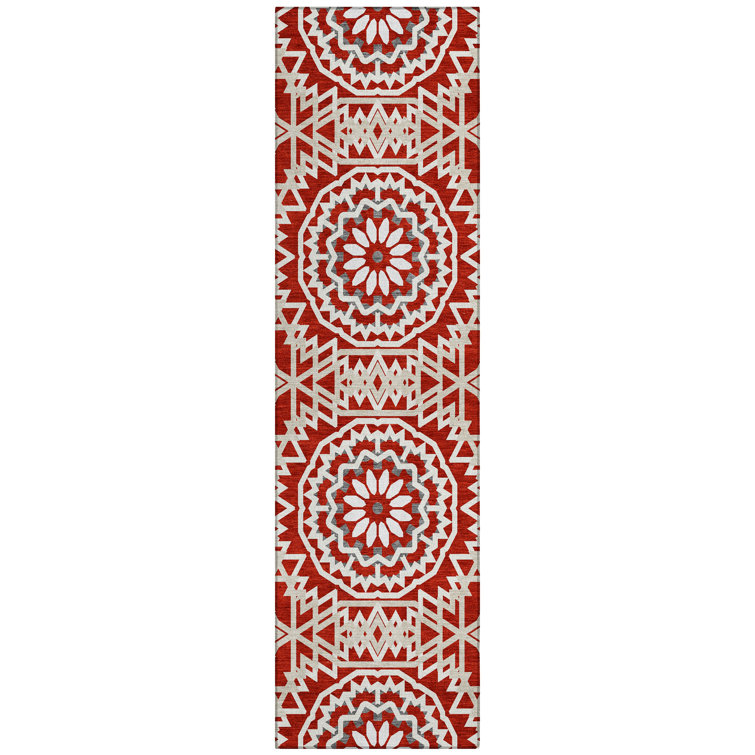 Kawon Geometric Indoor / Outdoor Rug