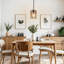 1-Light Farmhouse Dining Room Single Cylinder Pendant