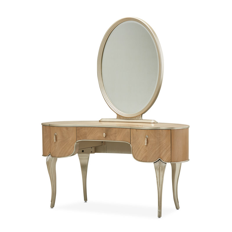 Villa Cherie Vanity Mirror - Chardonnay