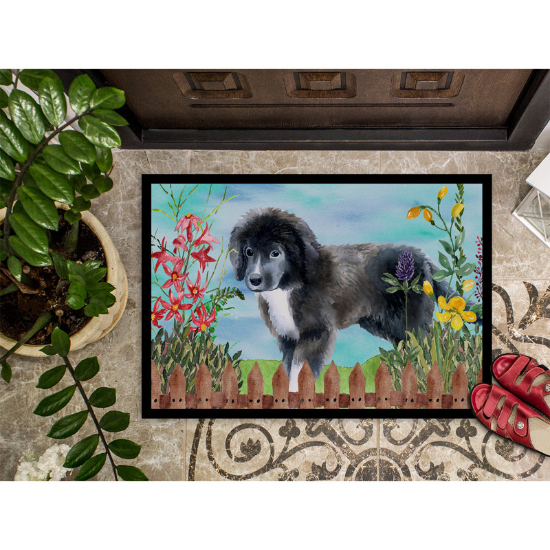 Non-Slip Outdoor Doormat, Rectangle 18" x 27"