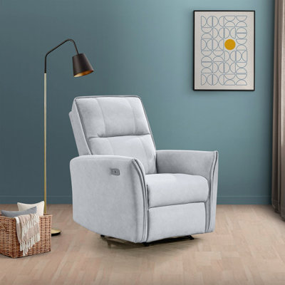 Fauteuil inclinable moderne, fauteuil inclinable en suède