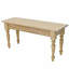 Banc en bois massif