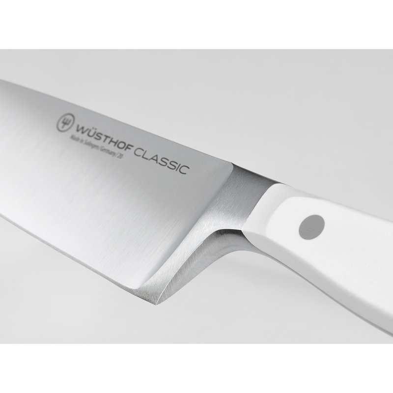 Wüsthof Classic White 8" Chef's Knife, 7.87"