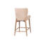 Hardee Upholstered Counter Stool, Champagne Chenille