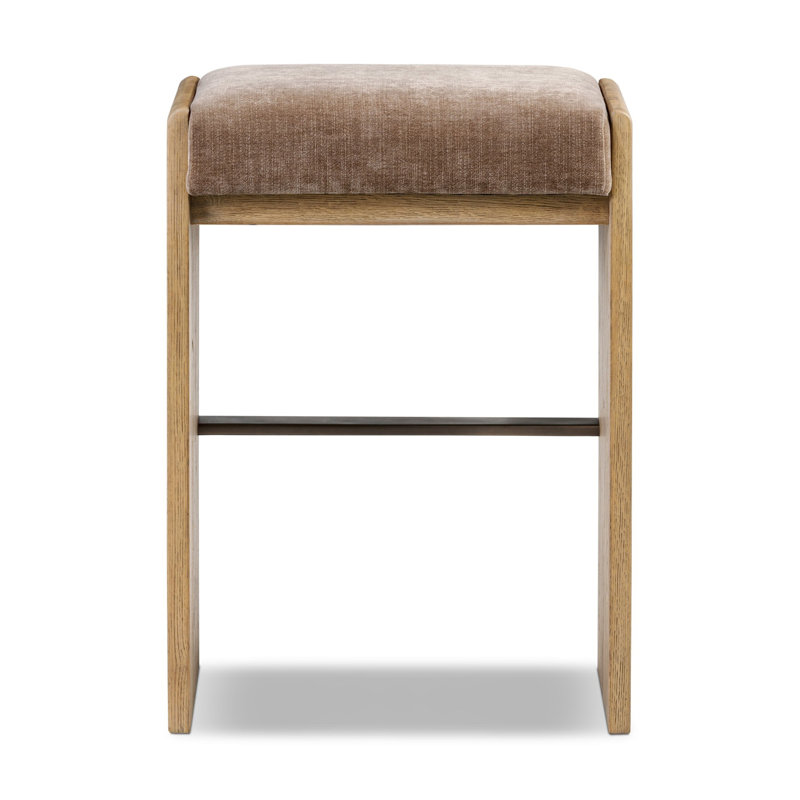 Nash Stool-Altair Mushroom-Bar, Altair Mushroom/Polyester, Bar Stool (30.91" Seat Height)