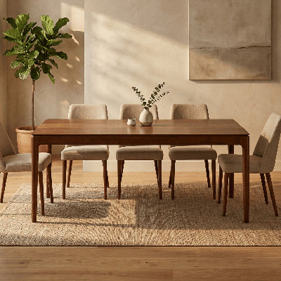 Mingle Modern Farmhouse Dining Table