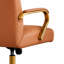 Chaise de bureau ergonomique pivotante à haut dossier-726320988