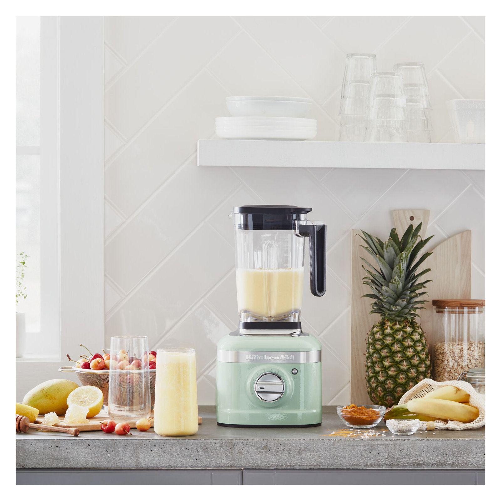 KitchenAid® K400 Variable Speed Blender with Tamper, Pistachio