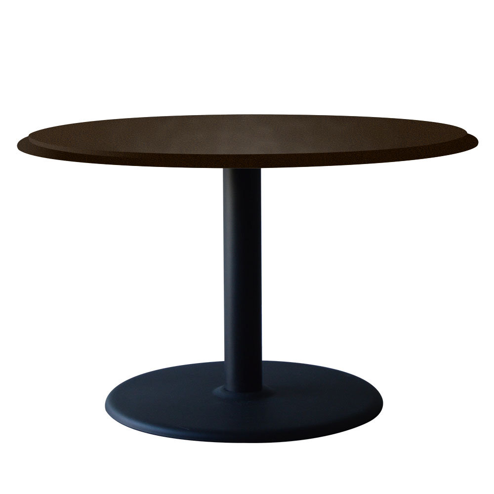 Perfect Tables 36'' Manufactured Wood Round Beveled Edge Table Top