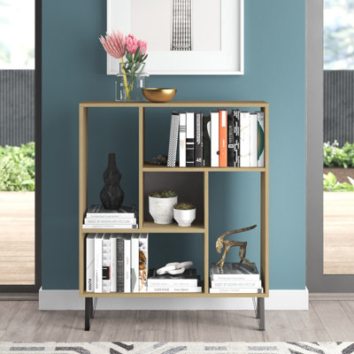 Arven 107 cm H x 90 cm W Standard Bookcase