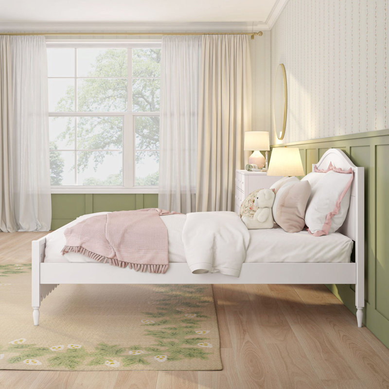 Lit simple Dolly, Lit double, Lin blanc