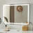 Khalaya Metal Rectangle LED Floor Mirror