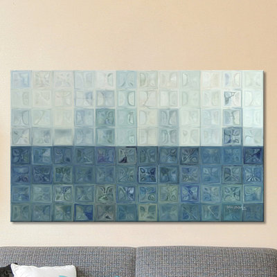 « tile art #6, 2015 », impression sur toile