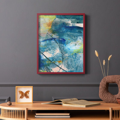 «Spring Winds II», reproduction encadrée - bois massif