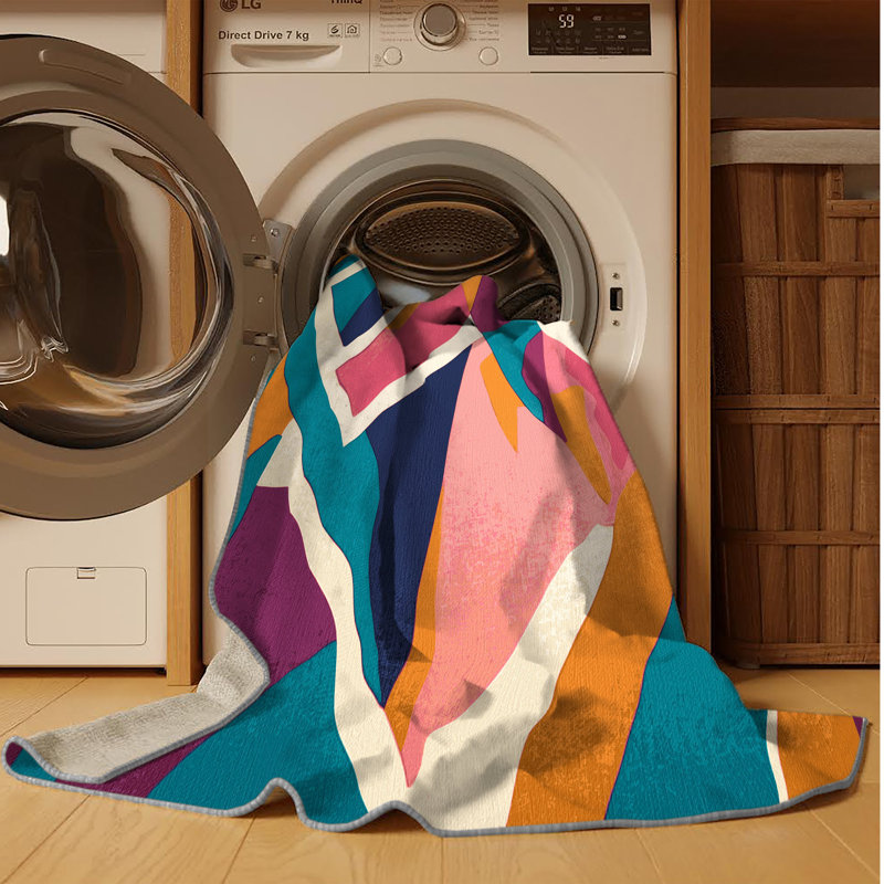 Plasma Spectrum Rug, Rectangle 4' x 6'