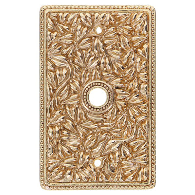 San Michele 1-Gang Coax Wall Plate