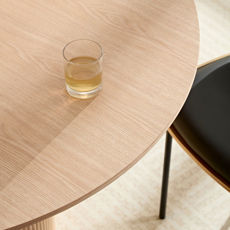 Table de salle à manger 46,98 "- Mid-Century Modern Fascination Kitchen & Room, Chêne