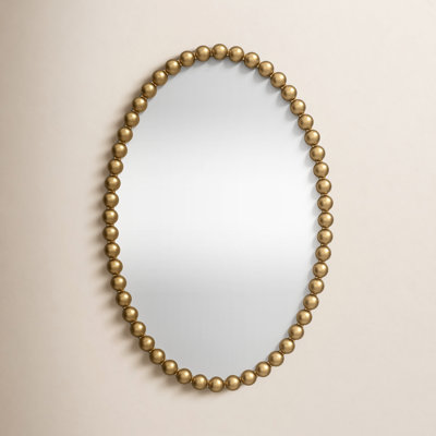Sanne Metal Oval Wall Mirror