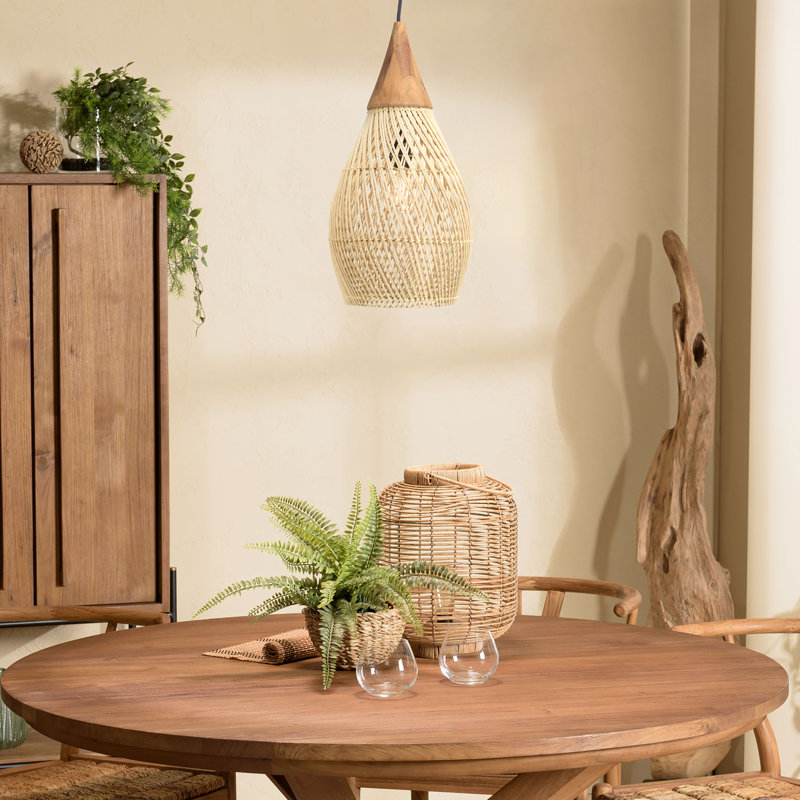 Amania 1 - Light Pendant, Natural, 47cm H x 25cm W