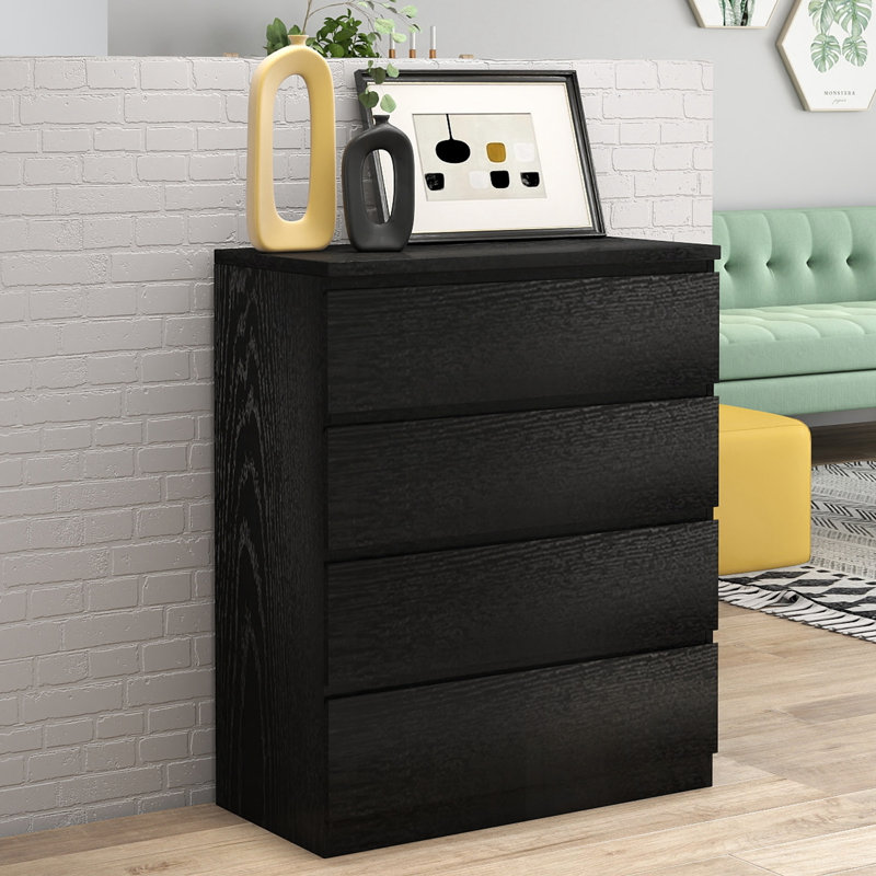 Accent chests with four drawers