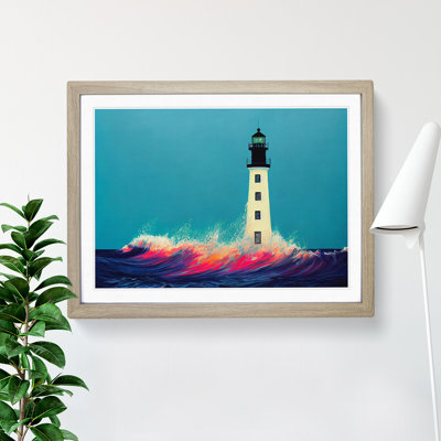 Delicious Lighthouse - Single Picture Frame Painting