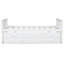 Lit de jour avec couchette et tiroirs, taille simple, blanc-125326864