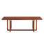 Table basse avec pieds robustes